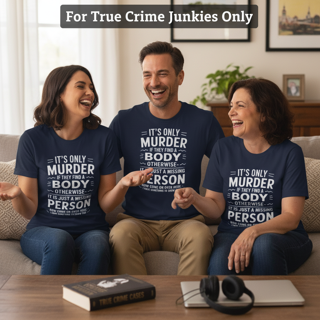 No Body No Crime T-Shirt_squad_shot