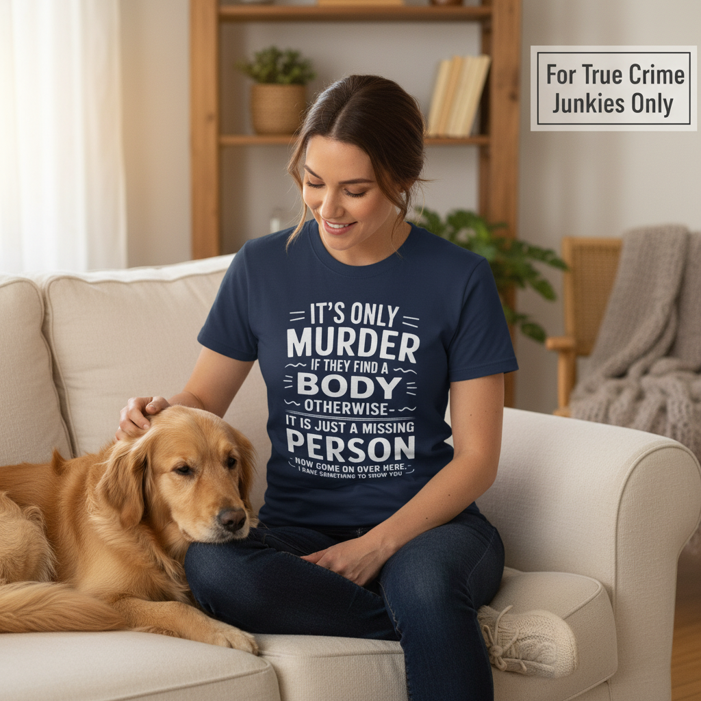 No Body No Crime T-Shirt_pet_companion