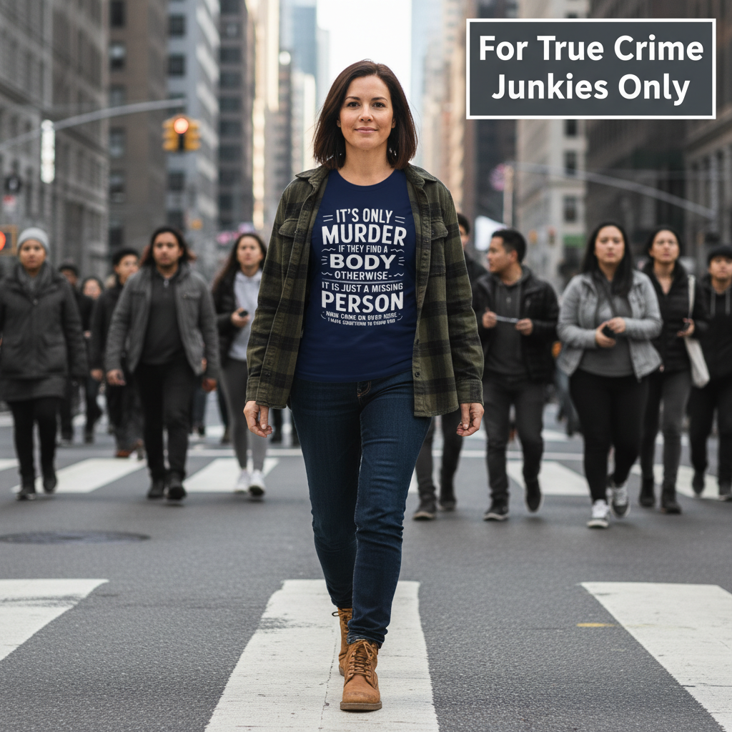 No Body No Crime T-Shirt_crowd_standout