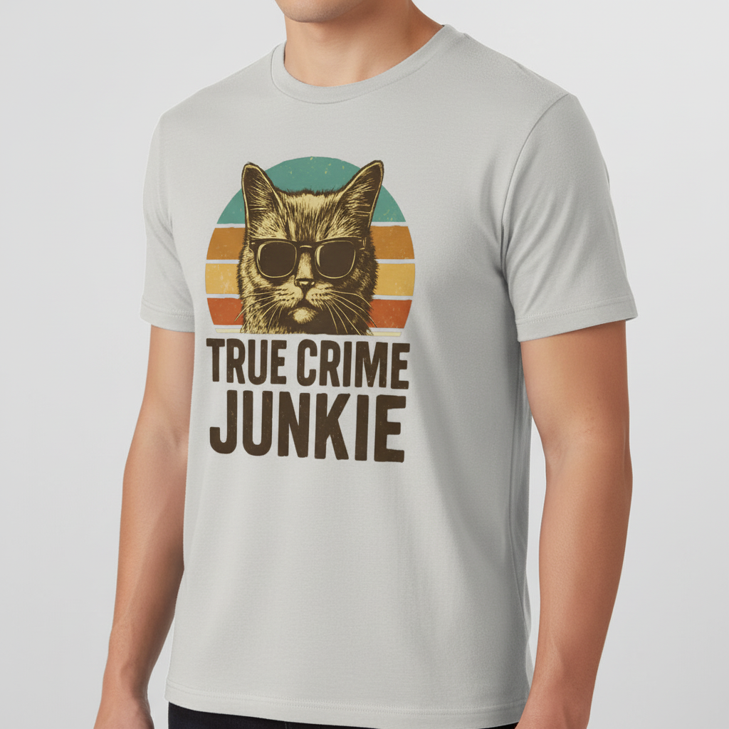 True Crime Junkie T-Shirt_benefit