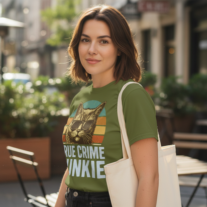 True Crime Junkie T-Shirt_lifestyle