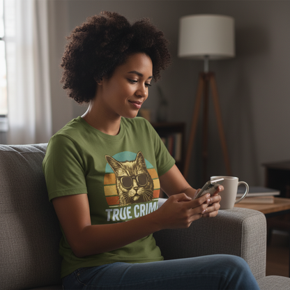 True Crime Junkie T-Shirt_use