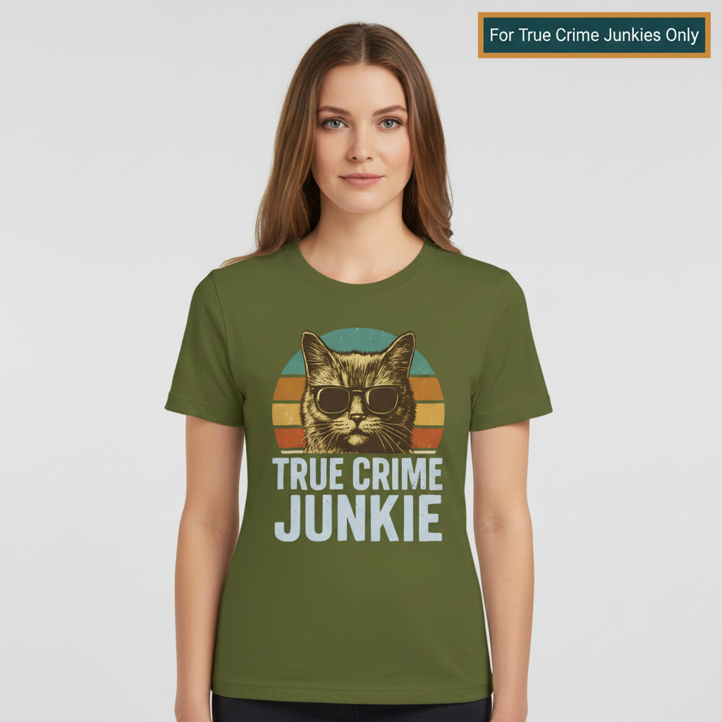 True Crime Junkie T-Shirt_hero