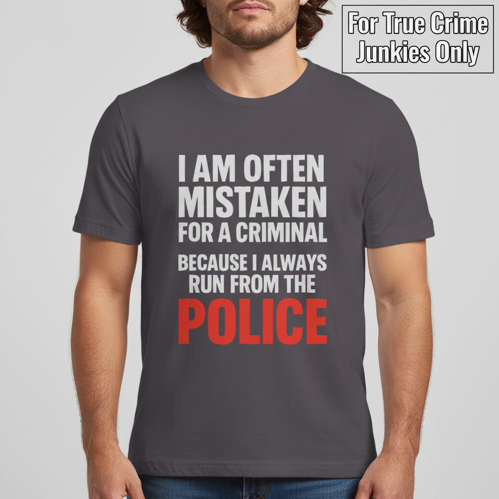 Run from the Police T-Shirt_hero