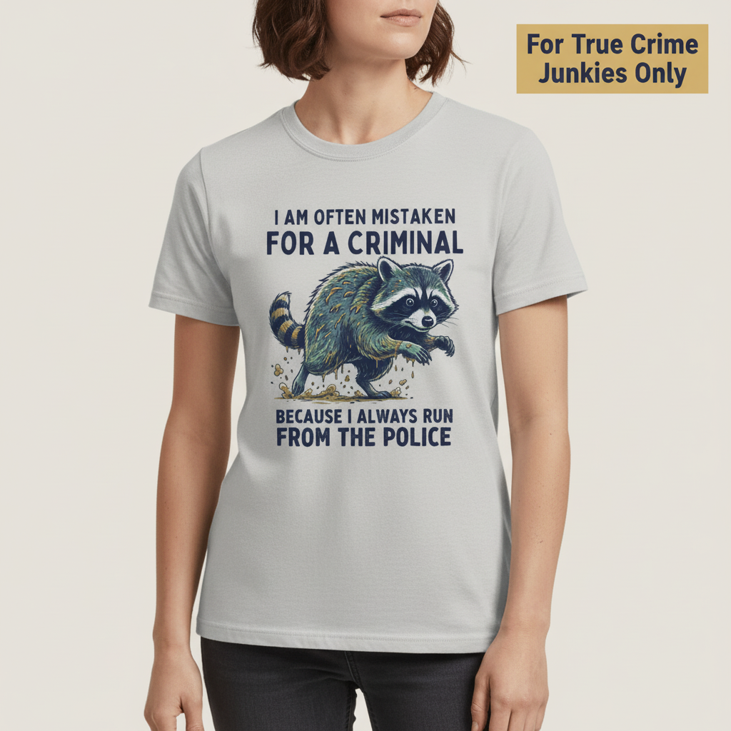 Runaway Raccoon T-Shirt_hero