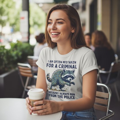 Runaway Raccoon T-Shirt_use