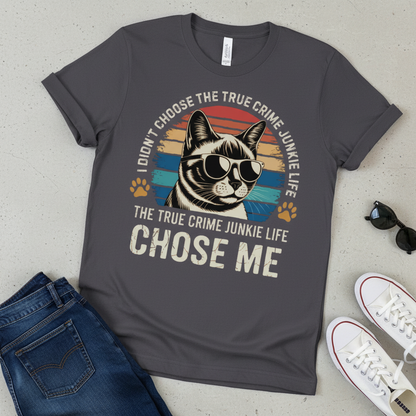 True Crime Cat Vibes T-Shirt_pairing