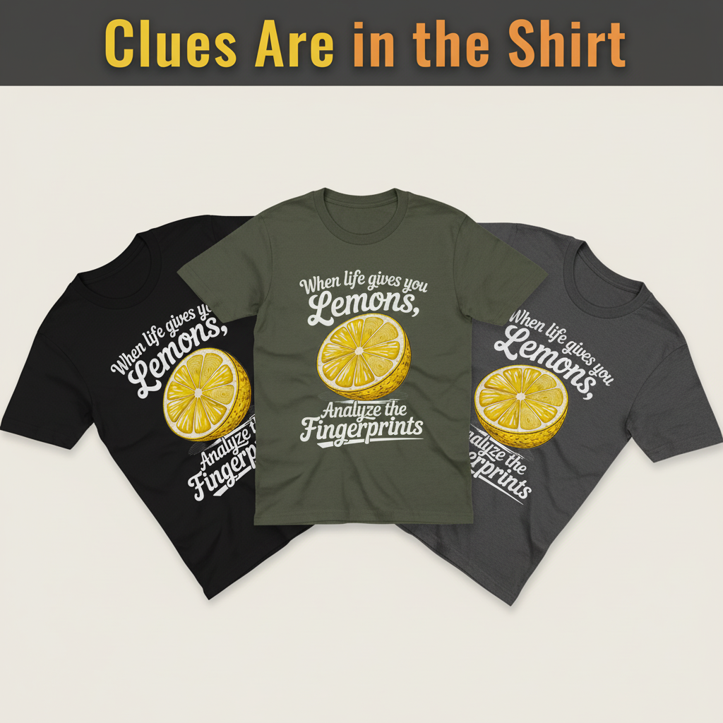 Analyze the Fingerprints T-Shirt_color_fan