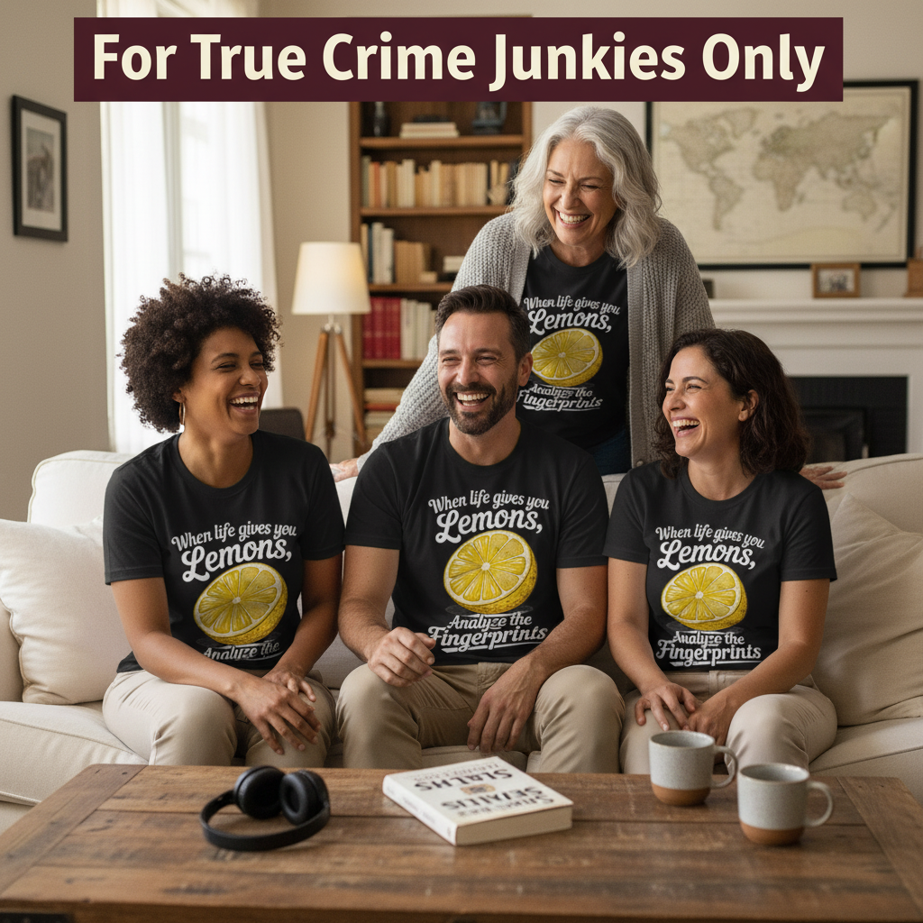 Analyze the Fingerprints T-Shirt_squad_shot