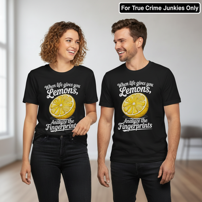 Analyze the Fingerprints T-Shirt_duo_couple