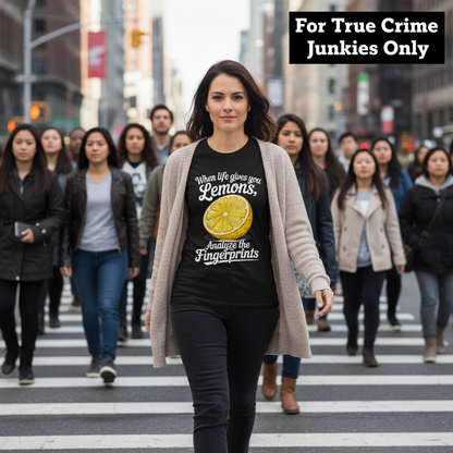 Analyze the Fingerprints T-Shirt_crowd_standout