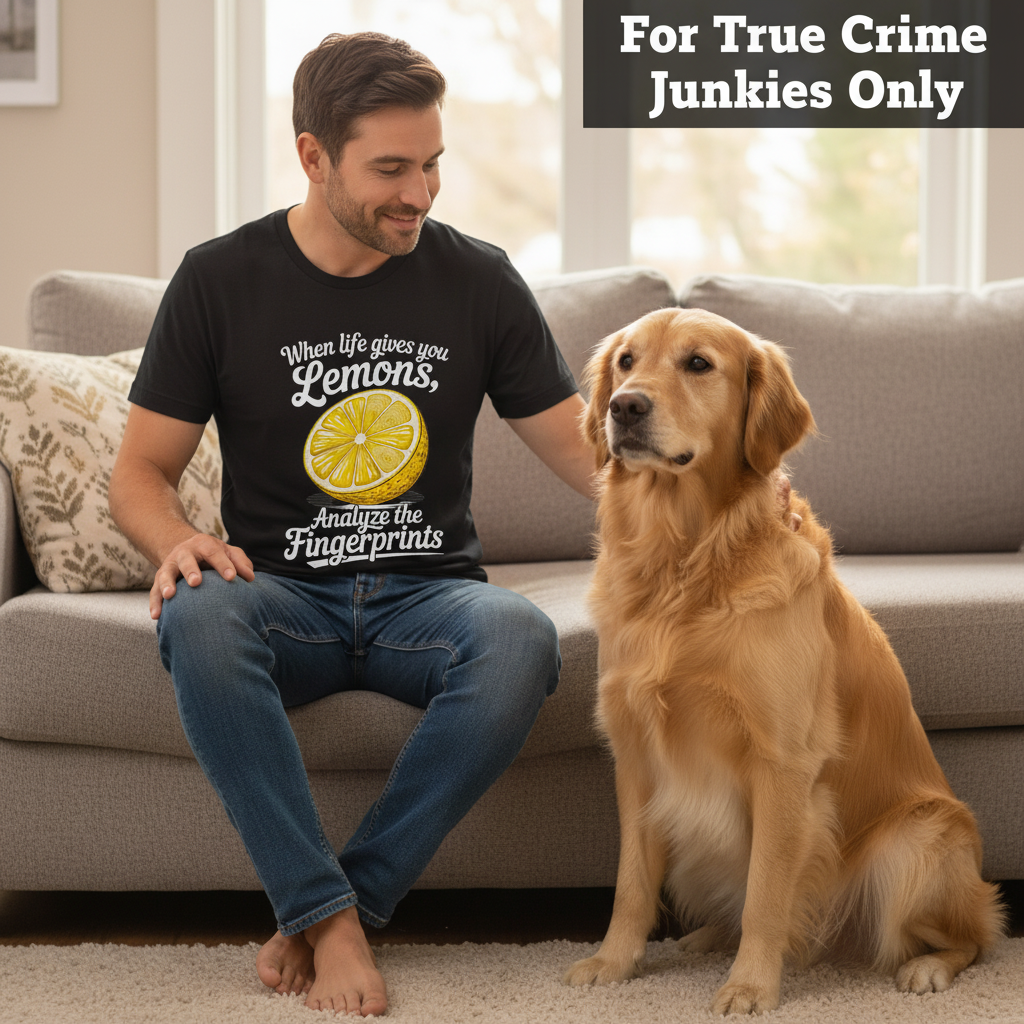 Analyze the Fingerprints T-Shirt_pet_companion