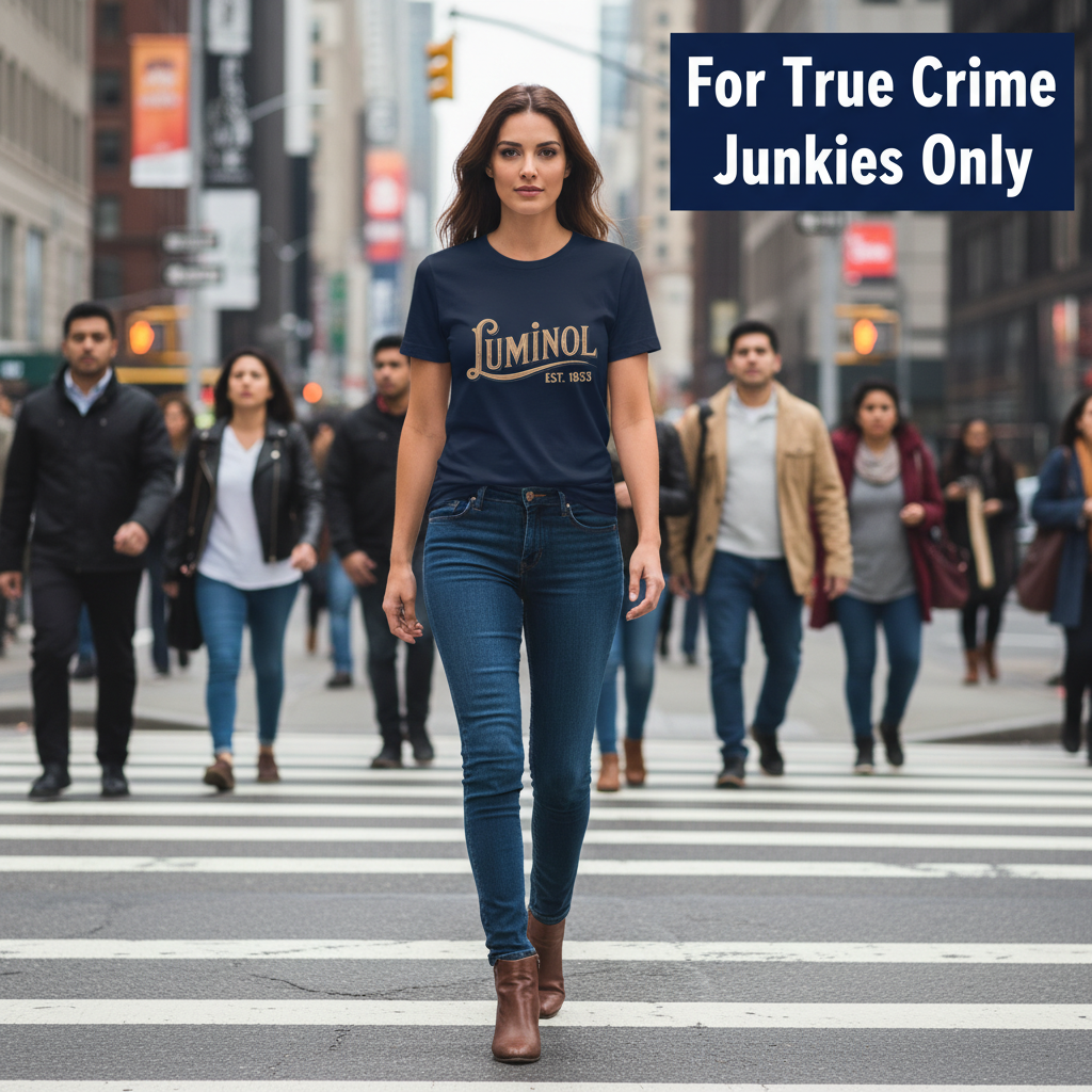 Luminol Vintage Label T-Shirt_crowd_standout