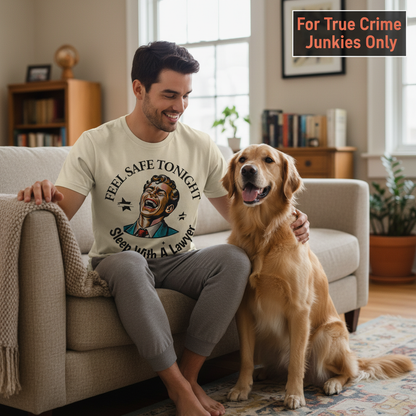 Sleep With a Lawyer T-shirt_pet_companion