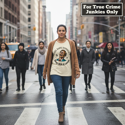 Sleep With a Lawyer T-shirt_crowd_standout