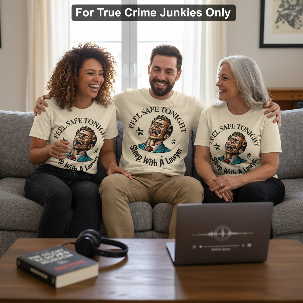 Sleep With a Lawyer T-shirt_squad_shot