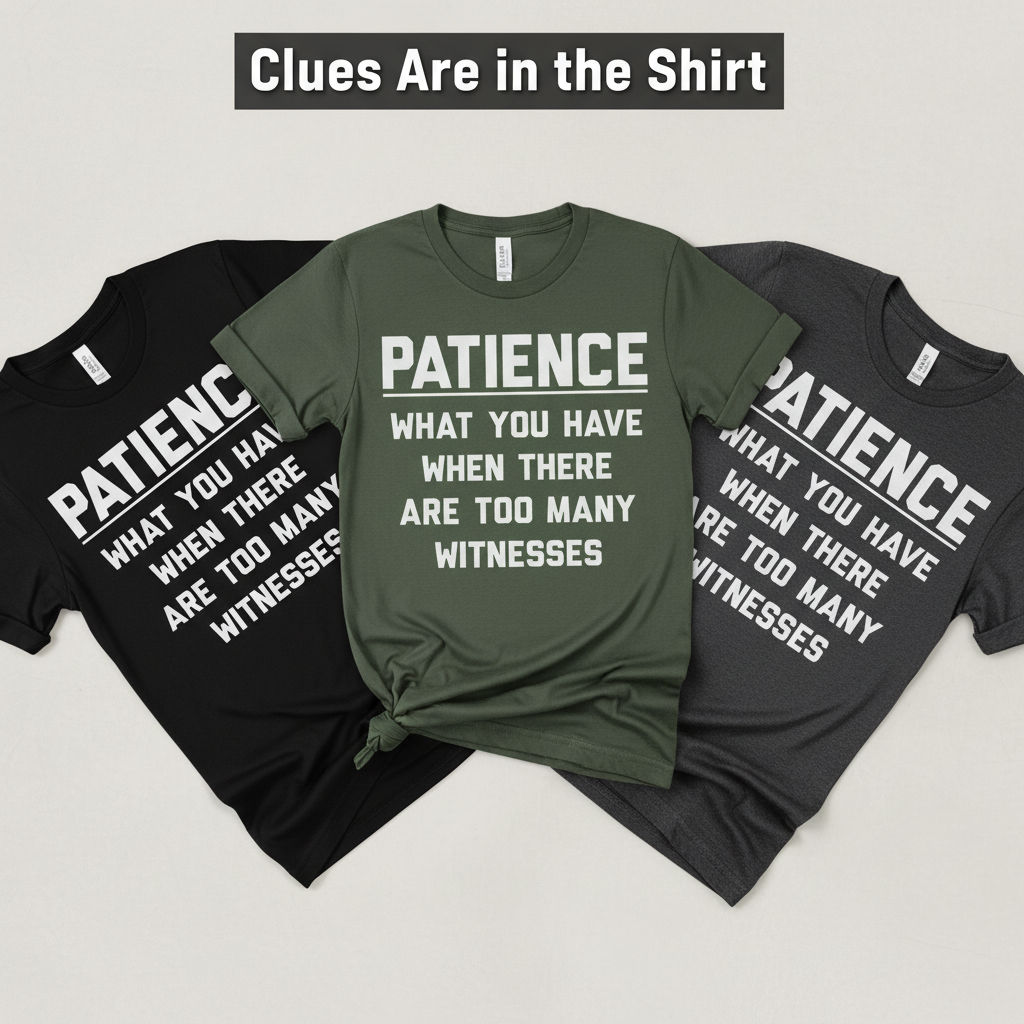 Too Many Witnesses T-Shirt_color_fan