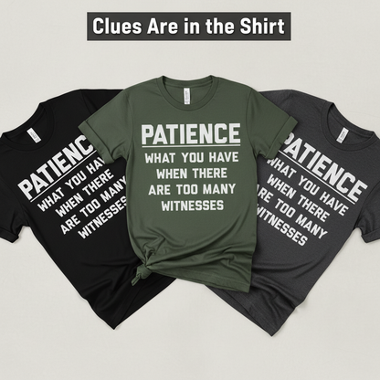 Too Many Witnesses T-Shirt_color_fan