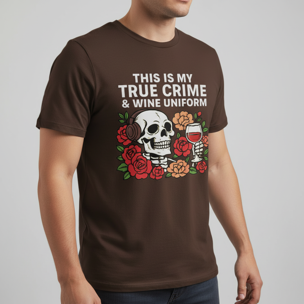 True Crime & Wine Uniform T-Shirt_benefit