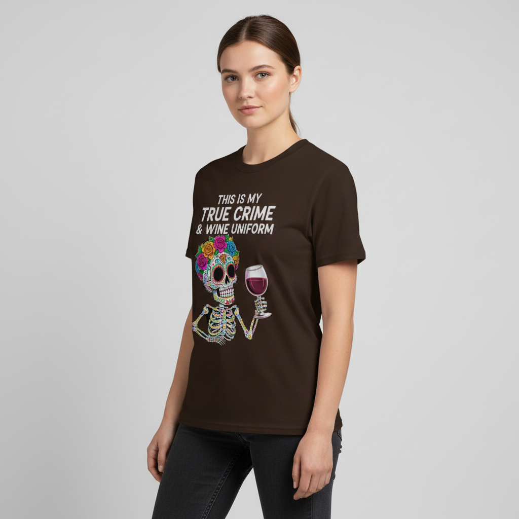 True Crime & Wine Uniform T-Shirt_benefit