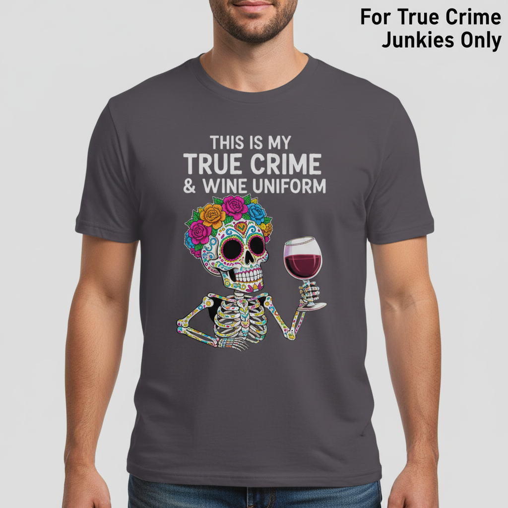 True Crime & Wine Uniform T-Shirt_hero