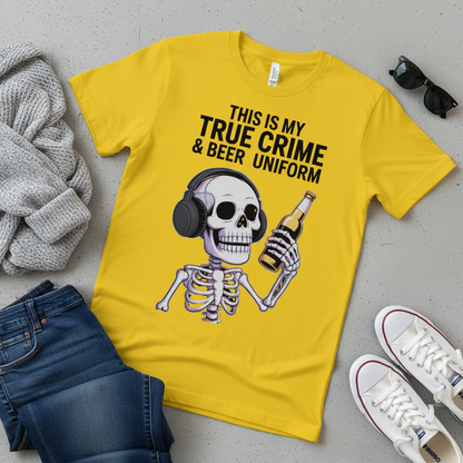 True Crime & Beer Uniform T-Shirt_pairing