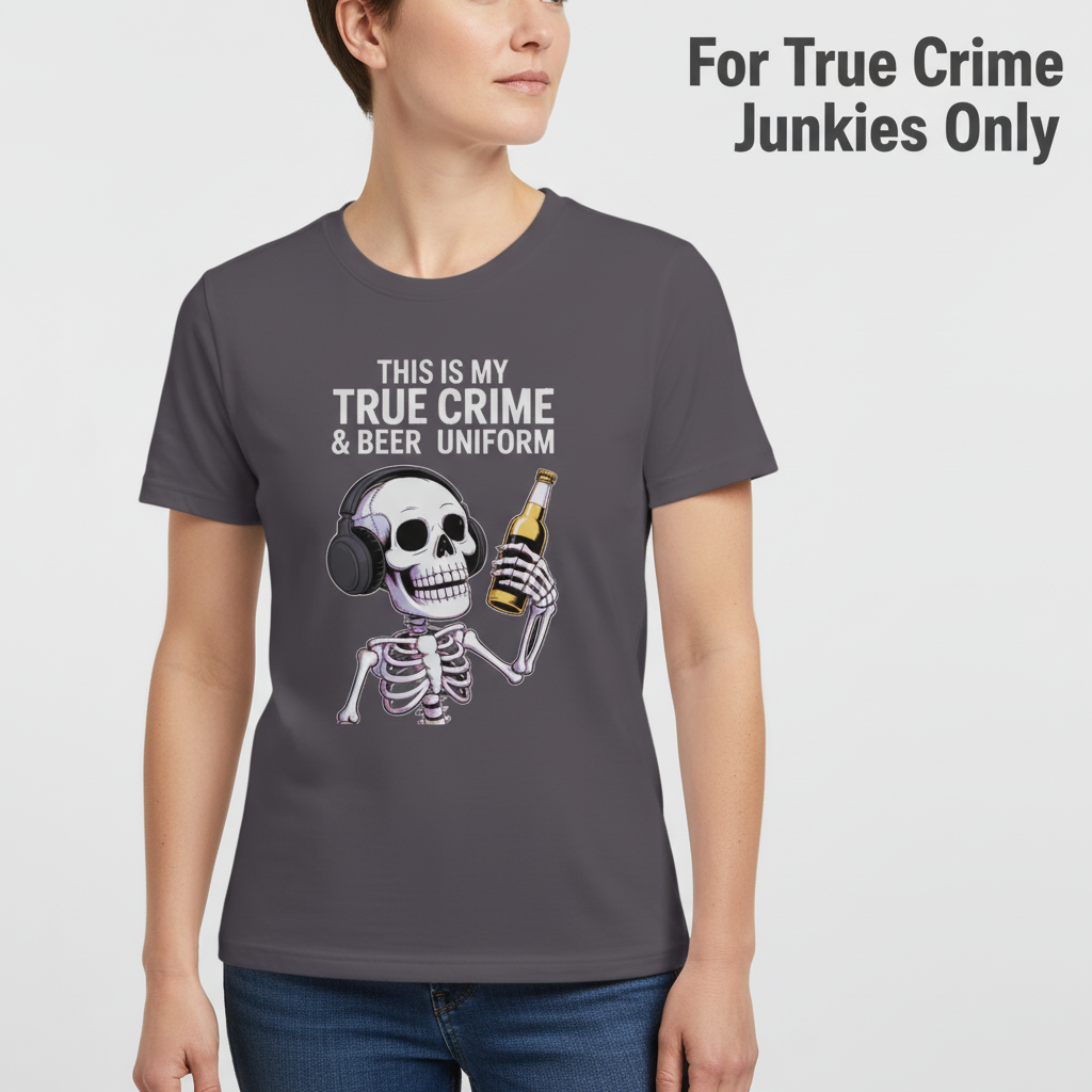 True Crime & Beer Uniform T-Shirt_hero