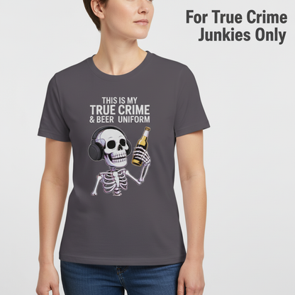 True Crime & Beer Uniform T-Shirt_hero