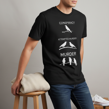Crow Crime Scene T-Shirt_pairing
