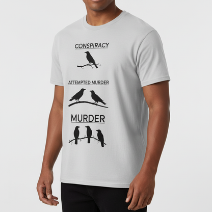 Crow Crime Scene T-Shirt_benefit