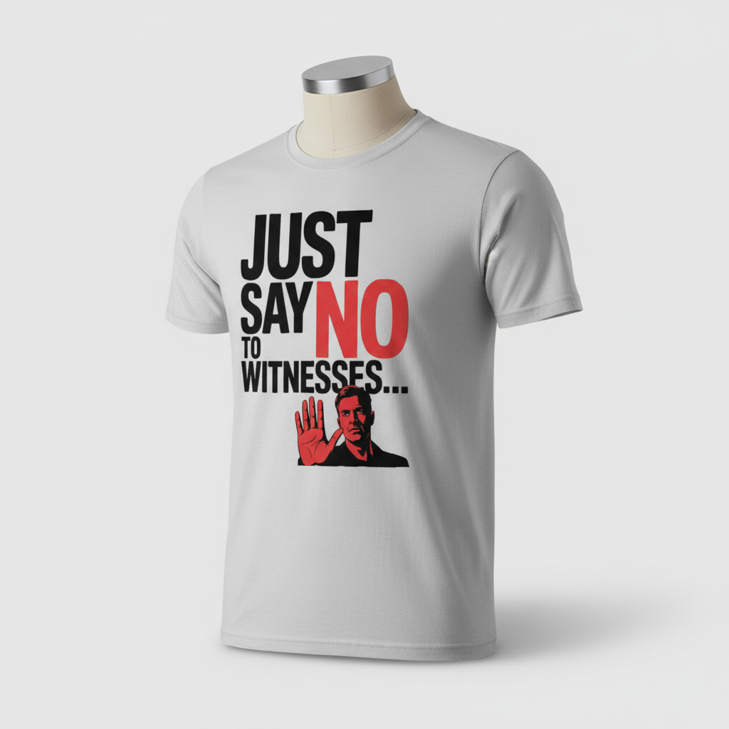 Just Say No T-Shirt_space