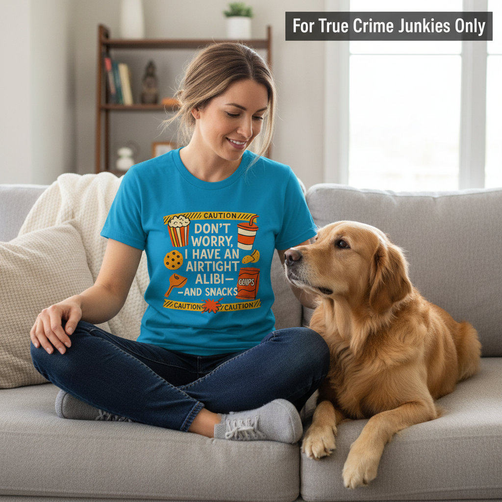 Airtight Alibi Snack T-Shirt_pet_companion