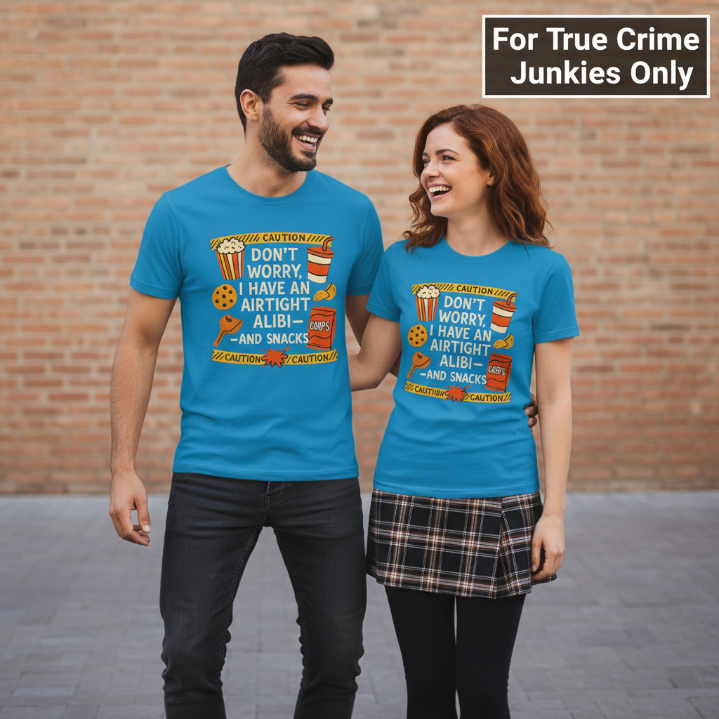 Airtight Alibi Snack T-Shirt_duo_couple
