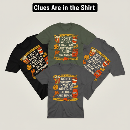 Airtight Alibi Snack T-Shirt_color_fan