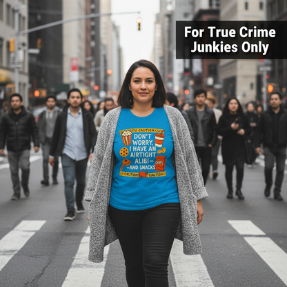 Airtight Alibi Snack T-Shirt_crowd_standout