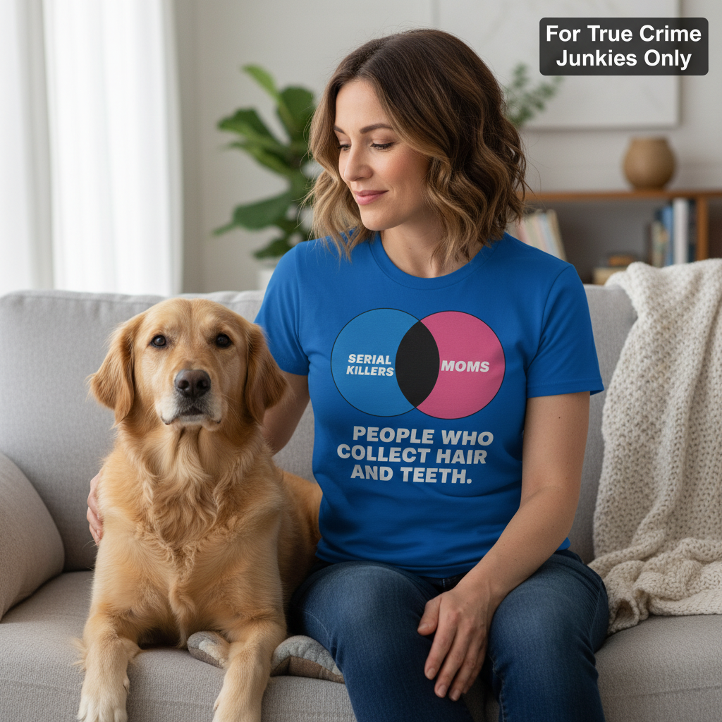 Serial Killers vs Moms T-Shirt_pet_companion