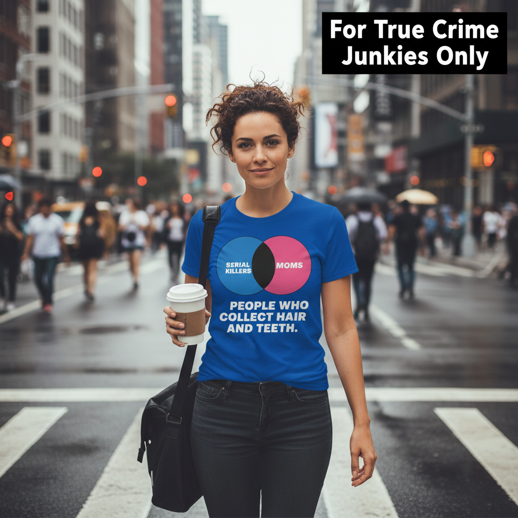 Serial Killers vs Moms T-Shirt_crowd_standout