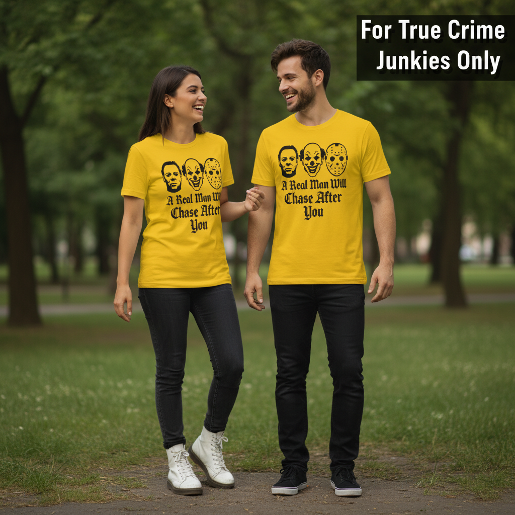 Chased by Legends T-Shirt_duo_couple