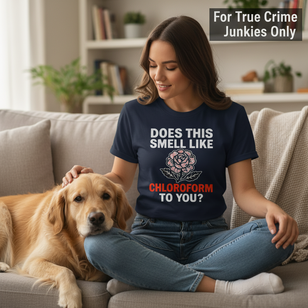 Chloroform Rose T-Shirt_pet_companion