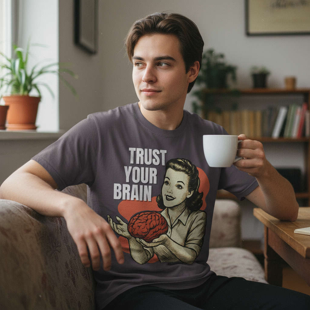 Brains for Dinner T-Shirt_use