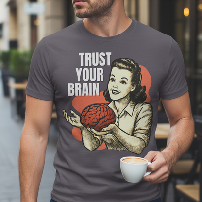 Brains for Dinner T-Shirt_lifestyle