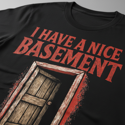 Nice Basement T-Shirt_closeup