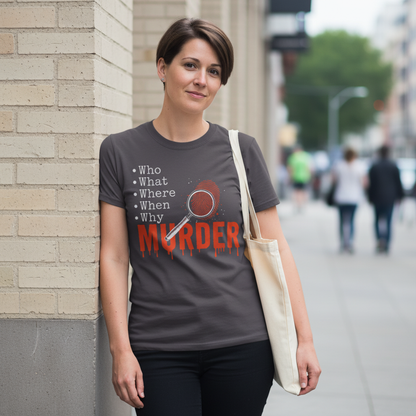 Murder Mystery Questions T-Shirt_lifestyle