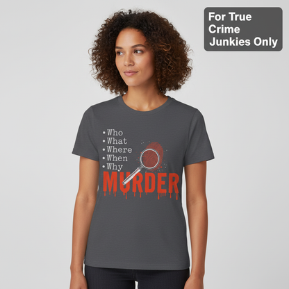 Murder Mystery Questions T-Shirt_hero