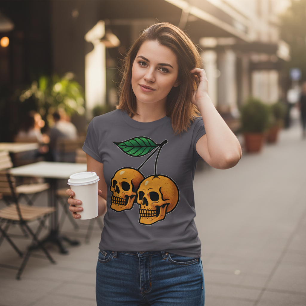 Deadly Sweet Cherries T-Shirt_use