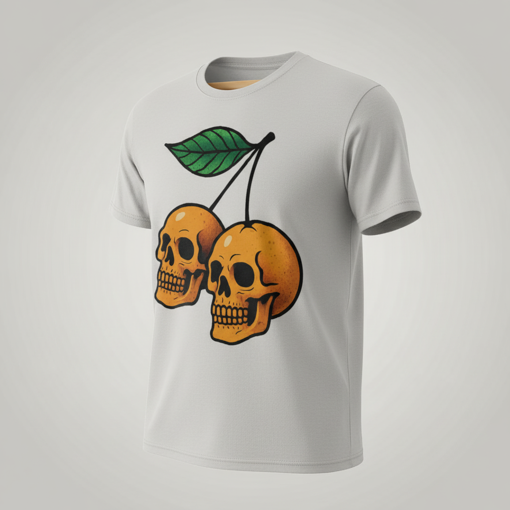 Deadly Sweet Cherries T-Shirt_space