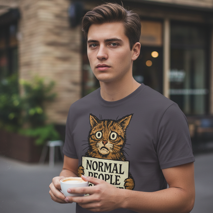 Normal People Scare Me T-Shirt_lifestyle