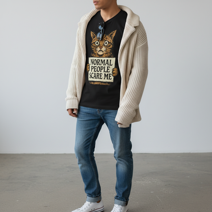 Normal People Scare Me T-Shirt_pairing