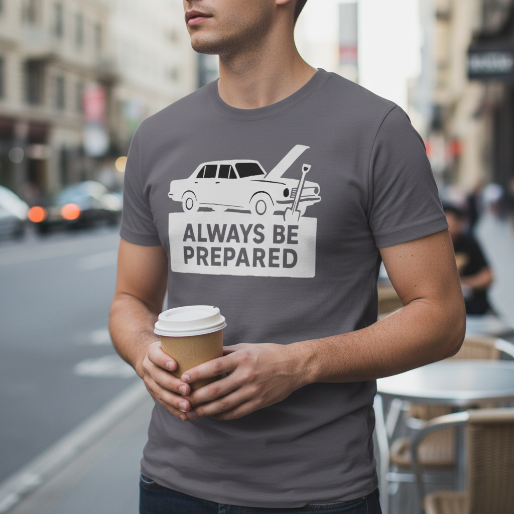 Always Be Prepared T-Shirt_lifestyle