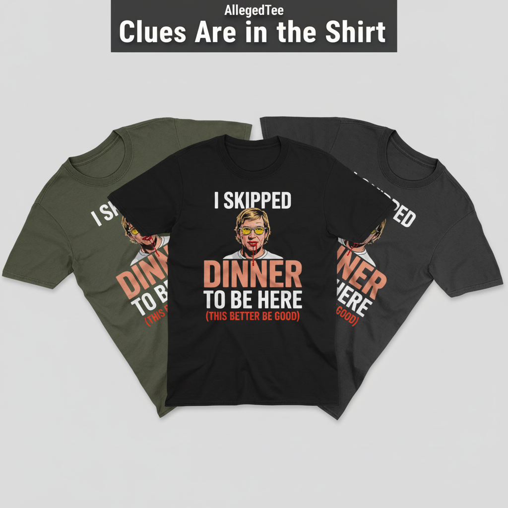 Skipped Dinner Humor T-Shirt_color_fan